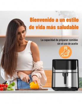 estilo saludable con freidora a62 pro plus