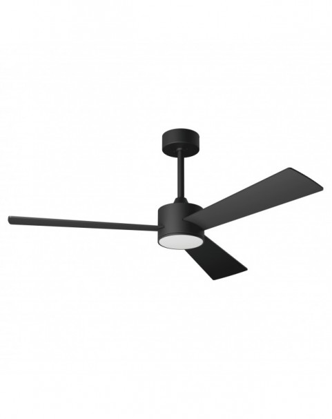 Ventilador de techo con luz Noaton 13132BBD LEPUS color gris basalto/marrón