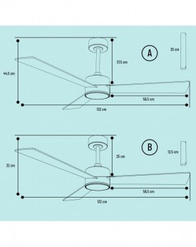 ventilador de techo NOATON