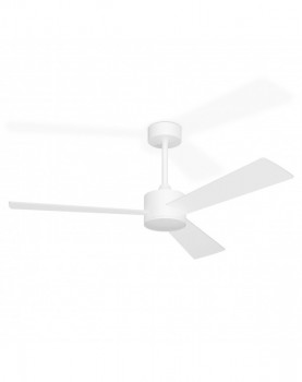 Ventilador de color blanco